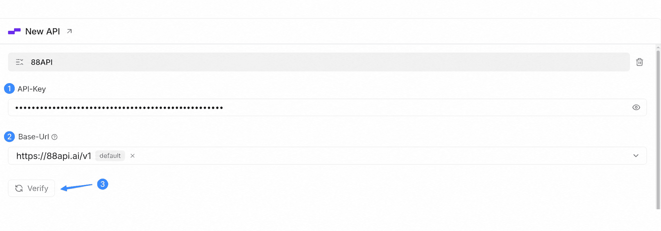RAGFlow cnAPI 供应商的 cnAPI 配置示例